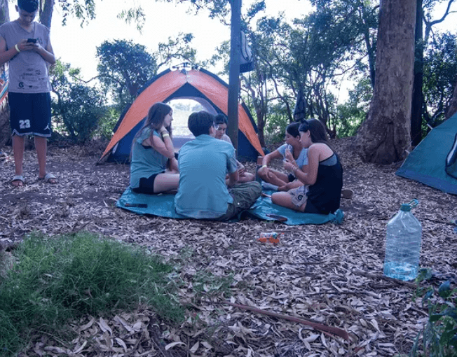 Zona de campamento