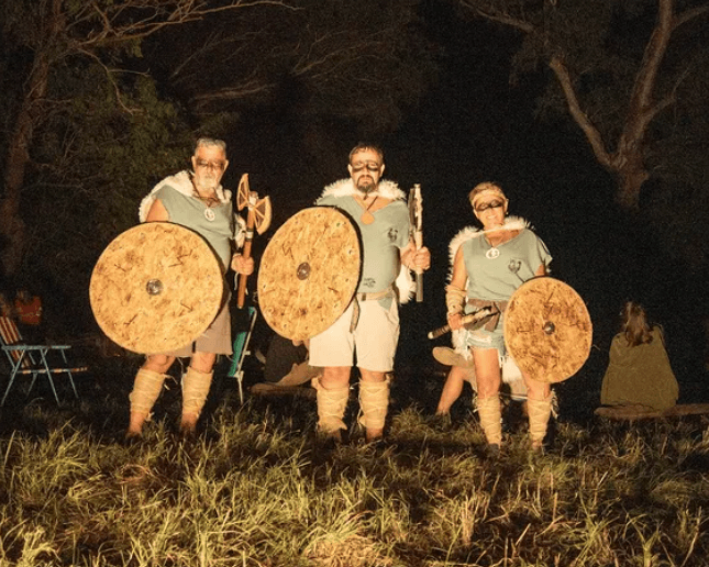 Guerreros vikingos