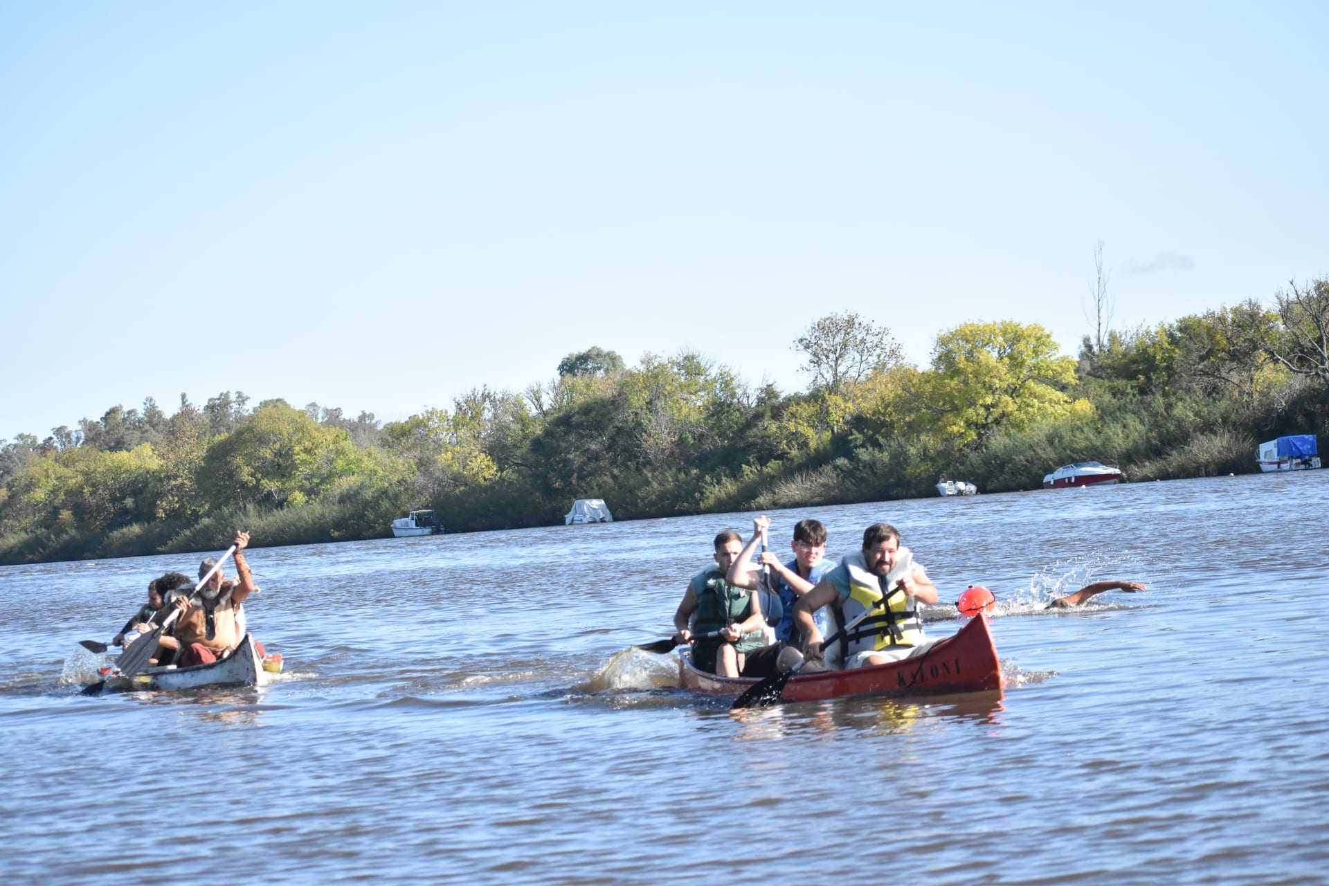 incursion en el rio